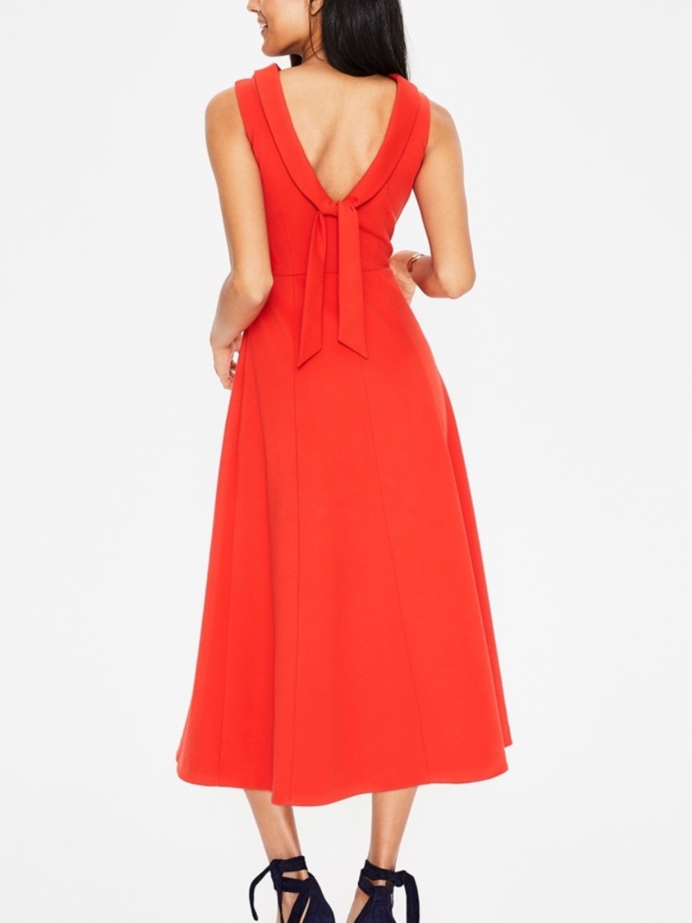 Boden aria pointe midi dress size 6